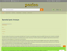 Tablet Screenshot of poxico.com